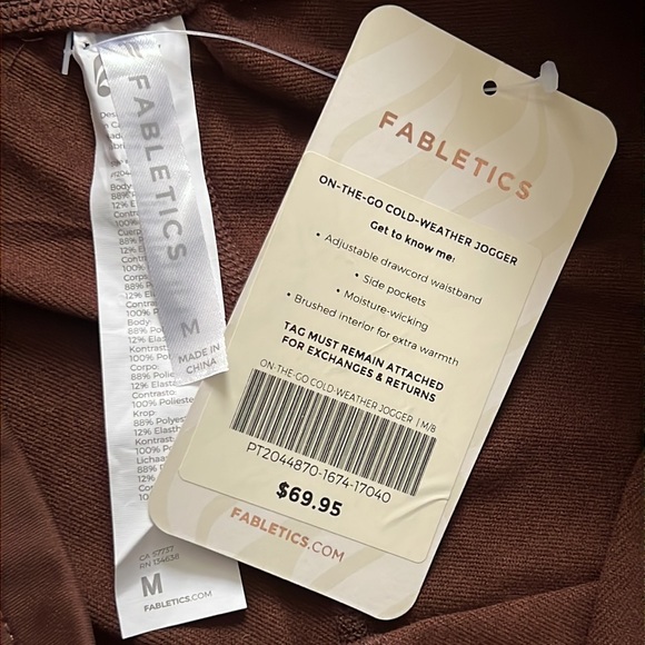 Fabletics On The Go Cold Weather Jogger - Picture 15 of 16